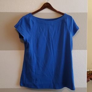 Women's blue tee